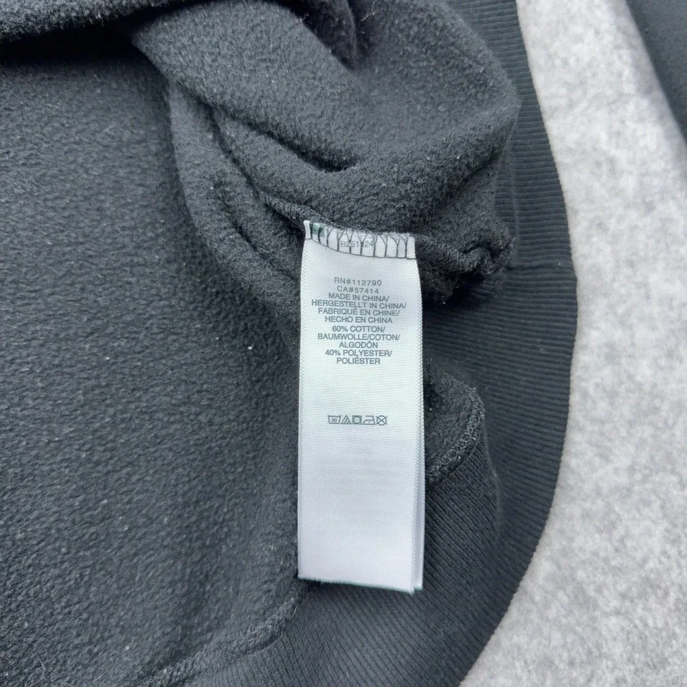 True Religion Sweatshirt Mens 3XL Black‎ TRBJ Crewneck Graphic Pullover Sweater